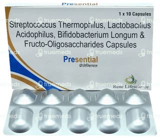 Presential Capsule 10 - Uses, Side Effects, Dosage, Price | Truemeds