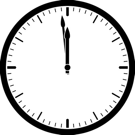 Clock 11:59 | ClipArt ETC