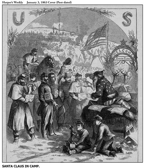 Thomas Nast Santa Claus Harpers Weekly