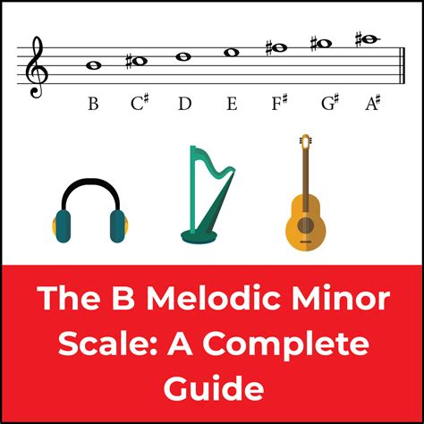 The B Melodic Minor Scale: A Music Theory Guide