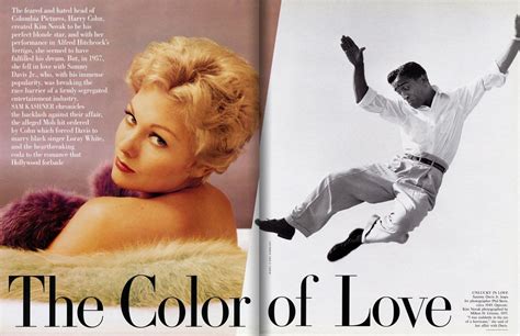 The Forbidden Love of Sammy Davis Jr. and Kim Novak | Sammy davis jr ...