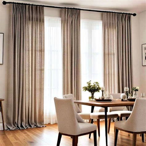 25 Dining Room Curtain Ideas to Match Your Decor