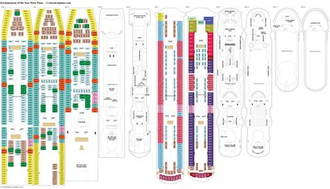Enchantment of the Seas Deck 7 Deck Plan Tour