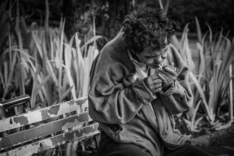 Free Images : man, cold, winter, black and white, people, bench, old, urban, smoking, male ...