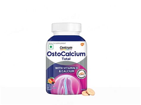 Buy Centrum OstoCalcium Total Chewable Tablet Online at Best Price ...