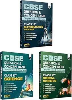 PW CBSE Question and Concept Bank (QCB) Class 10 Science, Mathematics ...