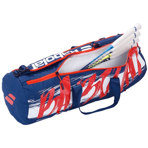 Duffle Rack Badminton Bag Blue White Red – Babolat India
