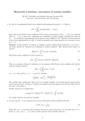 Multiple RVs - Probability and Random Processes - Studocu