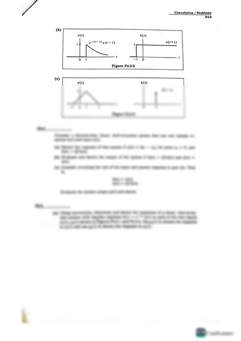 Convolution Problem 的图像结果