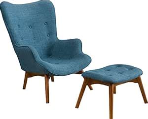 winger Wingback Chair and Ottoman : Amazon.in: Home & Kitchen