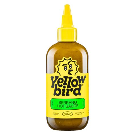 Yellowbird Serrano Hot Sauce, 9.8 oz | Central Market - Really Into Food