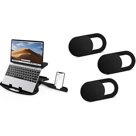 STRIFF Adjustable Laptop Stand Patented Riser Ventilated Portable ...