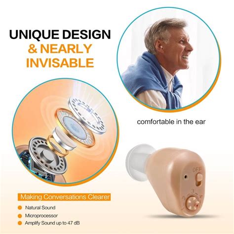 Turbo Ear Sound Amplifier - In The Ear - Up to 10 hours