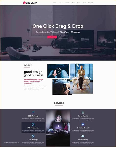 Best Free Wordpress Templates Of Free and Premium Elementor Templates ...