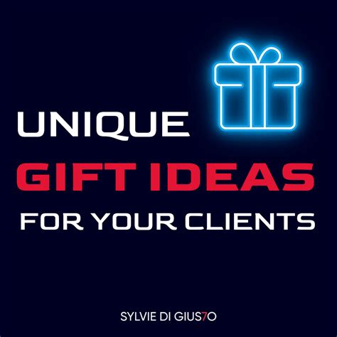 Unique Gift Ideas for Clients: Mastering the Art of Gifting