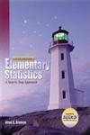 Buy ISE MP ELEMENTARY STATISTICS W/CD Book Online at Low Prices in ...
