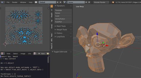 Image result for Mesh Origin Blender Python