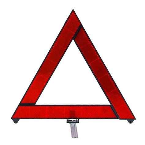 CALANDIS® Car Breakdown Warning Triangle Reflective Hazard Folded Stop ...