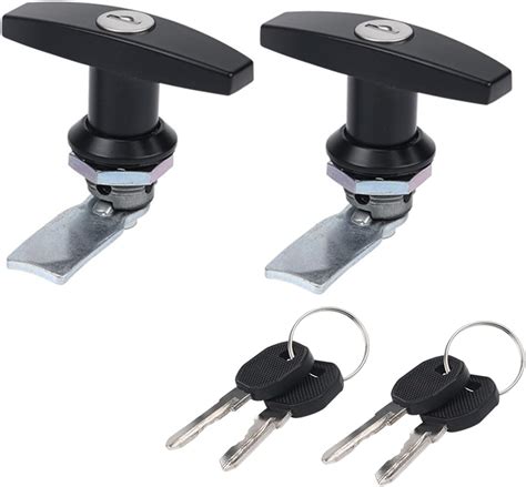 2Pcs T Handle Lock Cam Lock Swing Knob for Drawer Cabinet Door Lock ...