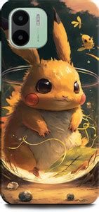 GRAFIQE Back Cover for REDMI A1 PIKACHU, POKEMON,CARTOON, DEADPOOL ...