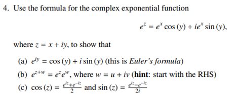 Image result for Complex Exponential Formula