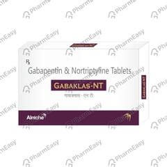 Gabantin Nt Strip Of 10 Tablets: Uses, Side Effects, Price & Dosage ...
