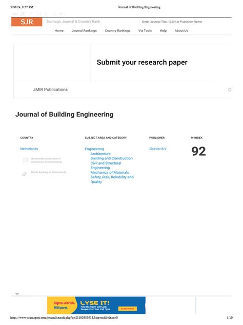 Building Engineering Journal 的图像结果