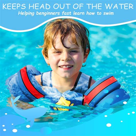 Snapklik.com : Chriffer Kids Swim Vest Life Jacket For 30-55 Pounds ...