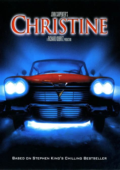 Christine 1983 Horror Movie Poster Stephen King Book Christine Movie ...