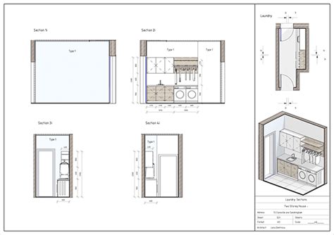 Image result for Two-Storey House Section