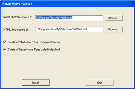 How to Set a Web Server for a Web Application Project 的图像结果