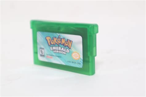 Nintendo Gameboy Advanced Pokemon Emerald Version AGB-BPEE-USA Game ...