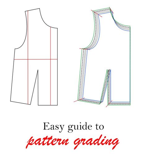 Image result for Pattern Grading Size Chart