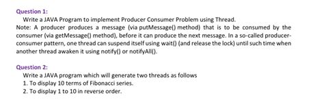 Image result for Producer Consumer Problem in Java Thread by Deepak Sir