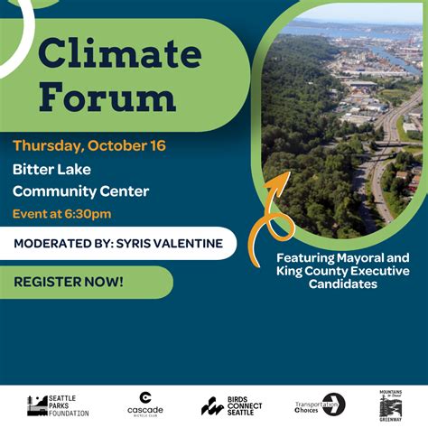 Mayoral/King County Executive Forum - Campaign