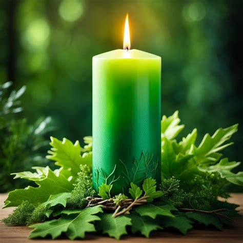Green Candle Spiritual Meaning & Symbolism - Spiritual Center