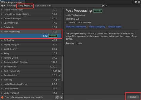 Image result for Unity Post-Processing VRChat