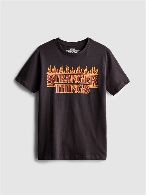 Boys Red 7-15yrs | Stranger Things The Squawk Logo T-Shirt | Primark
