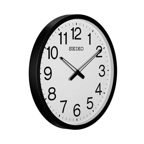 QXA563K Black Large Dial Clock – SEIKO CLOCKS INDIA