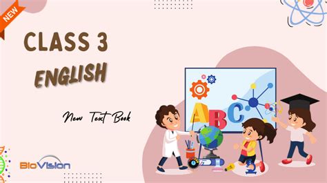 Class 3 - English - New Text Book - Units 1, 2