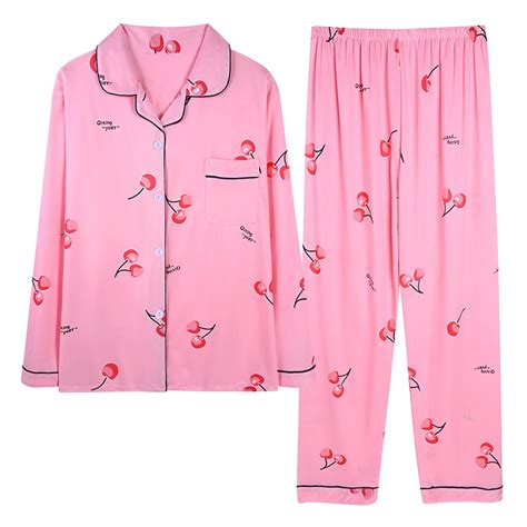 Aboser Pink Pajama Sets for Women 2 Piece Outfits Comfortable Home ...