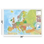 Buy Political Map Of Europe (Europa) - Poster (Spanish Language Map ...