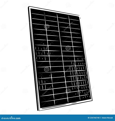 Solar Panel Drawing