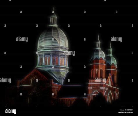 Church of the Immaculate Conception - Celina, Ohio Stock Photo - Alamy