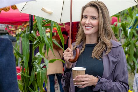 Jill Wagner as Sarah Bloom on A Harvest Wedding | Hallmark Channel