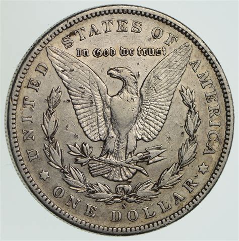 1895-S Morgan Silver Dollar | Property Room