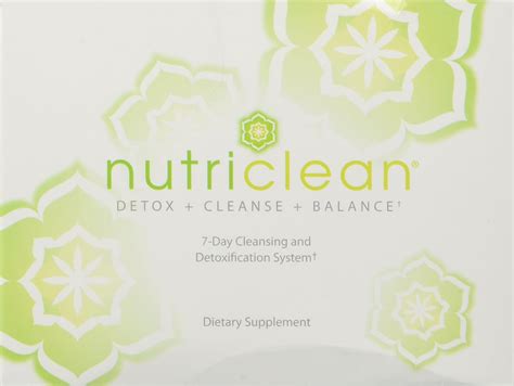 NutriClean 7 Day Cleansing System - Advanced Detox with Stevia, Fiber ...