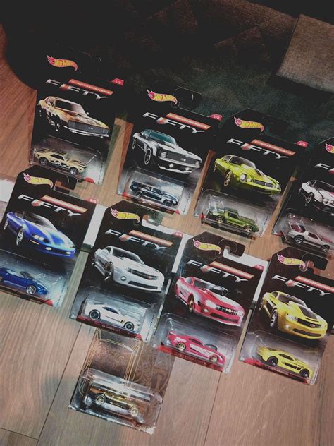 Hot Wheels Camaro Fifty Die-cast Cars Released in 2016 to Celebrate the ...