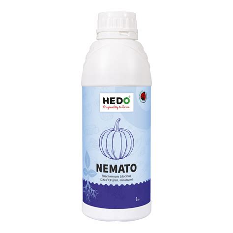 Nemato Liquid(Pacilomyces Lilacinus 2x10^9 CFU/ml)Bio-Organic(1L)For A ...