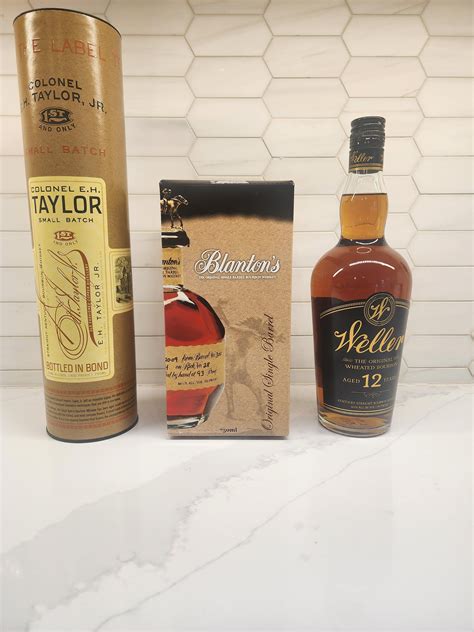 Colonel E.H. Taylor, JR. and Weller 12 score @msrp : r/Whiskyporn